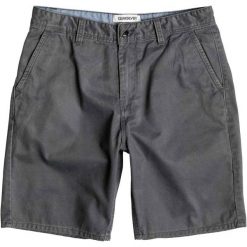 Quiksilver Spodenki Everyday Chino M Dark Shadow 28. Szare spodenki i szorty męskie Quiksilver, na lato, s, bez wzorów, z bawełny, eleganckie. W wyprzedaży za 129,00 zł.