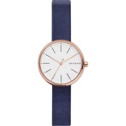 Zegarek SKAGEN - Signatur SKW2592 Blue/Rose Gold. Niebieskie zegarki damskie Skagen. Za 299,00 zł.