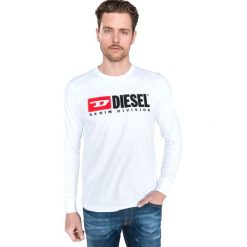 Diesel Just Koszulka Biały. Białe podkoszulki męskie Diesel, xxl, z haftami, z bawełny. Za 309,95 zł.