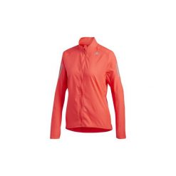 Bluzy dresowe adidas Kurtka Own the Run. Czerwone bluzy damskie marki Adidas, z dresówki, bez kaptura. Za 199,00 zł.