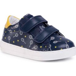 Sneakersy NATURINO - Falcotto By Naturino Falcotto Juni 0012014625.02.1C49 Navy/Bianco. Niebieskie trampki chłopięce Naturino, bez wzorów, ze skóry, na rzepy. W wyprzedaży za 299,00 zł.