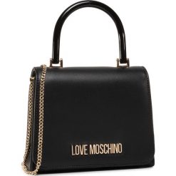 Torebka LOVE MOSCHINO - JC4249PP0AKJ000A Oro. Czarne torebki klasyczne damskie Love Moschino, bez wzorów, ze skóry ekologicznej, klasyczne, bez dodatków. W wyprzedaży za 469,00 zł.