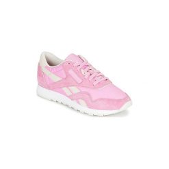 Buty Reebok Classic CL NYLON X FACE. Różowe trampki i tenisówki damskie Reebok Classic, bez wzorów, z nylonu, bez zapięcia. Za 271,20 zł.