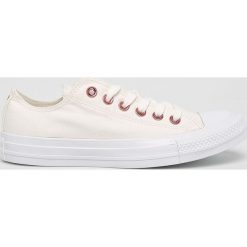 Converse - Tenisówki. Białe trampki i tenisówki damskie Converse, bez wzorów, z gumy, na sznurówki. W wyprzedaży za 279,90 zł.
