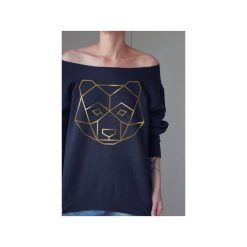 Miś geo czarna max z. Czarne bluzy damskie marki One mug a day, s, z nadrukiem, z bawełny, bez rękawów, bez kaptura. Za 139,00 zł.