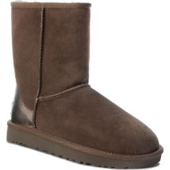 Buty zimowe damskie: Buty UGG - W Classic Short II Metallic 1019030 W/Sla