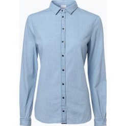 Koszule damskie: BOSS Casual – Damska koszula jeansowa – Emali, niebieski