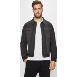 Levi's - Kurtka. Szare płaszcze męskie Levi's®, s, bez wzorów, z elastanu, krótkie, bez kaptura. W wyprzedaży za 229,90 zł.