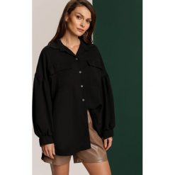 Czarna Koszula Irinith. Czarne bluzki damskie Renee, s, bez wzorów, bez kołnierzyka, bez rękawów. Za 119,99 zł.