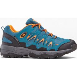 Buty outdoorowe marki Lico z membraną Comfortex bonprix niebiesko-pomarańczowy. Niebieskie buty sportowe damskie bonprix, bez wzorów, sportowe. Za 239,99 zł.