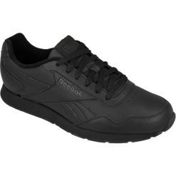 Czarne Buty Reebok Royal Glide M V53959. Czarne buty sportowe męskie Reebok, ze skóry, bez zapięcia, reebok royal. W wyprzedaży za 299,00 zł.