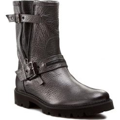 Buty zimowe damskie: Botki SOLO FEMME - 36035-06-E54/E52-02-00 Antracyt/Czarny