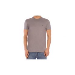 T-shirty z krótkim rękawem Lacoste TH 6709. Szare t-shirty męskie Lacoste, s, bez wzorów, bez kołnierzyka, krótkie. Za 296,88 zł.