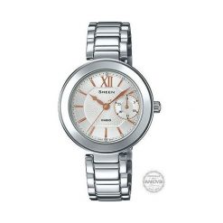 Biżuteria i zegarki: Zegarek Casio Damski SHE-3050D-7AUER Sheen Swarovski Data