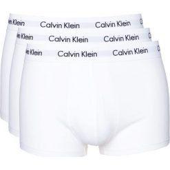 Calvin Klein 3-pack Bokserki Biały. Białe bokserki męskie z elastanu. Za 176,95 zł.