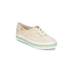 Buty Keds TRIPLE HULA FOXING. Brązowe trampki i tenisówki damskie marki Keds, bez wzorów, bez zapięcia. Za 247,20 zł.