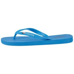 U.S. Polo Assn. Japonki Damskie Remo 2 41 Niebieskie. Niebieskie klapki damskie U.S. Polo Assn., bez wzorów, bez obcasa. Za 89,00 zł.