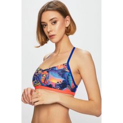 Speedo - Biustonosz kąpielowy. Niebieskie stroje kąpielowe damskie Speedo, bez wzorów, z poliesteru. W wyprzedaży za 89,90 zł.