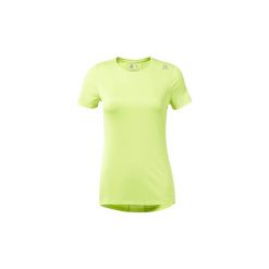 T-shirty z krótkim rękawem Reebok Sport Koszulka Running. Zielone topy sportowe damskie Reebok Sport, xs, bez wzorów, bez kołnierzyka, z krótkim rękawem, krótkie, bez kaptura. Za 49,90 zł.