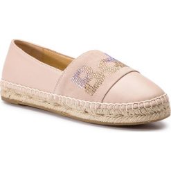 Espadryle BALDININI - 969100XNACA9898XXXXX Camoscio Tamarind. Brązowe espadryle damskie Baldinini, na co dzień, bez wzorów, ze skóry, bez obcasa, na płaskiej podeszwie, bez zapięcia. W wyprzedaży za 499,00 zł.
