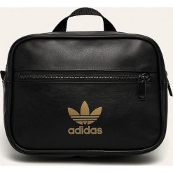 Adidas Originals - Plecak. Czarne plecaki damskie adidas Originals, z nadrukiem, z poliesteru. Za 199,90 zł.