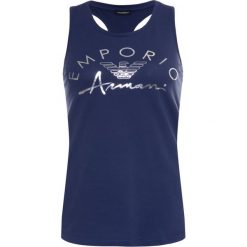 Top Emporio Armani Underwear 164335 0P291 15434. Niebieskie bluzki damskie Emporio Armani Underwear, m, bez wzorów, z bawełny, polo. W wyprzedaży za 219,00 zł.