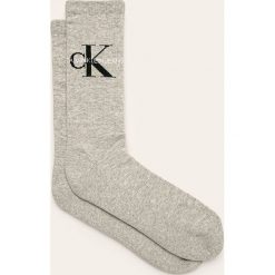 Calvin Klein - Skarpetki. Szare skarpetki męskie Calvin Klein, z aplikacjami, z elastanu. Za 49,90 zł.