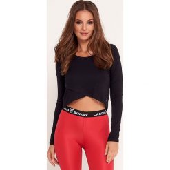 Cardio Bunny - Longsleeve MAYA. Szare topy damskie Cardio Bunny, xs, bez wzorów, z elastanu, z okrągłym kołnierzem. W wyprzedaży za 119,90 zł.