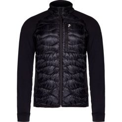 Kurtka PEAK PERFORMANCE HELIUM HYBRD JACKET. Czarne płaszcze męskie Peak Performance, bez wzorów, z puchu, bez kaptura. Za 900,00 zł.