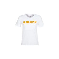 T-shirty z krótkim rękawem Only ONLAVA. Białe t-shirty damskie ONLY, l. Za 39,00 zł.