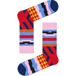 Happy Socks - Skarpetki Mix Max. Różowe skarpetki damskie marki Happy Socks, z elastanu. W wyprzedaży za 29,90 zł.