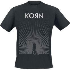 Korn Radiate Glow T-Shirt czarny. Czarne koszulki męskie Korn, l, z nadrukiem, z okrągłym kołnierzem. Za 74,90 zł.