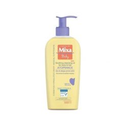 Mixa Kojące i oczyszczające olej dla dzieci (Soothing Cleansing Oil For Body & Hair) 250 ml. Body niemowlęce Mixa, bez wzorów, ze skóry, bez rękawów. W wyprzedaży za 14,00 zł.