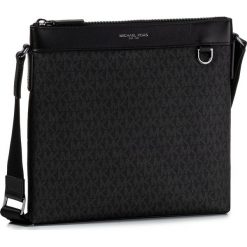Saszetka MICHAEL MICHAEL KORS - Greyson 33F9LGYM1N Black. Czarne torby męskie skórzane MICHAEL Michael Kors, bez wzorów, ze skóry ekologicznej, młodzieżowe. W wyprzedaży za 619,00 zł.