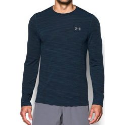 Under Armour Koszulka Męska Threadborne Seamless LS Niebieski r. S - (1289615-918). Szare koszulki sportowe męskie marki Under Armour, z elastanu, sportowe. Za 159,00 zł.