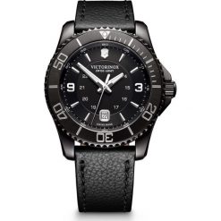 ZEGAREK VICTORINOX SWISS ARMY Maverick 241787. Czarne zegarki męskie Victorinox. Za 2390,00 zł.