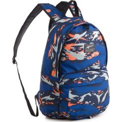Plecak PUMA - Academy Backpack 074719 24 Peacoat/Camo. Niebieskie torby męskie skórzane Puma, bez wzorów, z materiału, sportowe. W wyprzedaży za 139,99 zł.