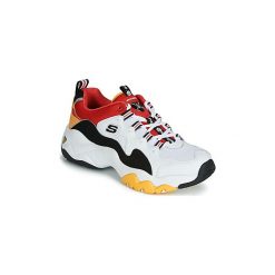 Buty Skechers D'LITES 3. Białe trampki męskie Skechers, bez wzorów, bez zapięcia. Za 429,00 zł.