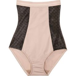 Figi panty shape Level 2 bonprix matowy beżowy - czarny. Brązowe majtki damskie bonprix, bez wzorów. Za 59,99 zł.