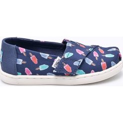 Toms - Tenisówki dziecięce Classic. Szare trampki dziewczęce marki Toms, z gumy. Za 159,90 zł.