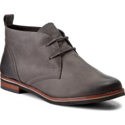 Botki CAPRICE - 9-25100-29 Anthracite Ant 210. Czarne buty zimowe damskie marki Caprice, z nubiku, na obcasie. W wyprzedaży za 229,00 zł.