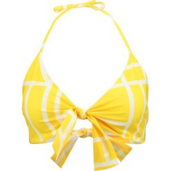 Stroje kąpielowe damskie: Lavish Alice ABSTRACT PRINT TIE FRONT Góra od bikini yellow