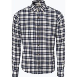 DENIM by Nils Sundström - Koszula męska, niebieski. Czerwone koszule męskie w kratę marki DENIM by Nils Sundström, l, z denimu. Za 129,95 zł.