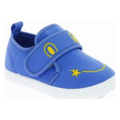 V+J Tenisówki Chłopięce 21 Niebieski. Niebieskie buty chłopięce sportowe V+J, bez zapięcia. Za 50,00 zł.