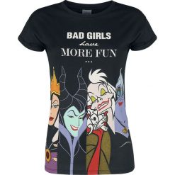 Bluzki damskie: Disney Villains Bad Girls Koszulka damska czarny
