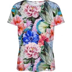 Bluzki damskie: Colour Pleasure Koszulka damska CP-030 191 zielona r. XXXL/XXXXL