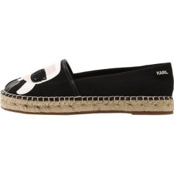 Tomsy damskie: KARL LAGERFELD KAMINI IKONIC SLIP ON Espadryle black
