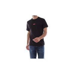 T-shirty z krótkim rękawem Levis 79554 SS RELAXED TEE. Czarne t-shirty męskie Levi's®, s, bez wzorów, bez kołnierzyka, krótkie. Za 112,42 zł.
