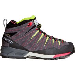 Buty DOLOMITE CRODAROSSA MID GTX. Szare buty trekkingowe męskie Dolomite, z tkaniny, bez zapięcia, wspinaczkowe, gore-tex. W wyprzedaży za 623,00 zł.