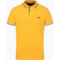 BOSS Athleisurewear - Męska koszulka polo – Paul, żółty. Żółte koszulki polo BOSS Athleisurewear, l, w paski. Za 399,95 zł.